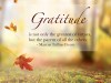 Gratitude